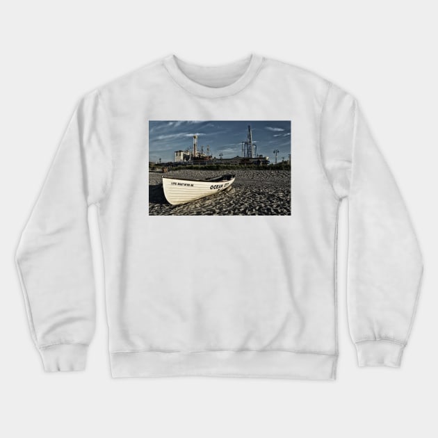 Ocean City New Jersey Crewneck Sweatshirt by JimDeFazioPhotography